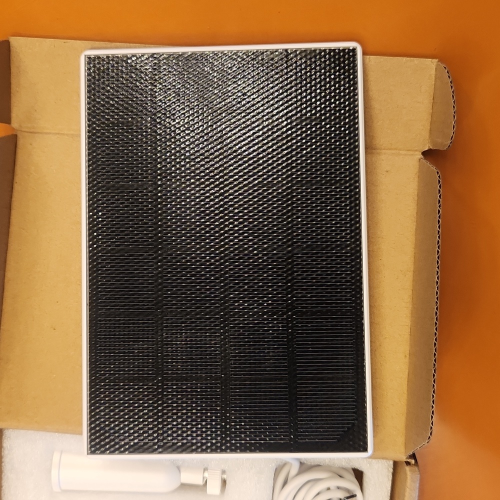 Solar power panel. 5x7
